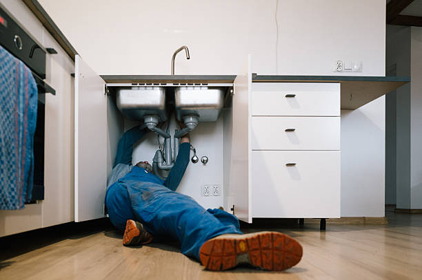 Professional Drain Cleaning technician working in Westlake, TX